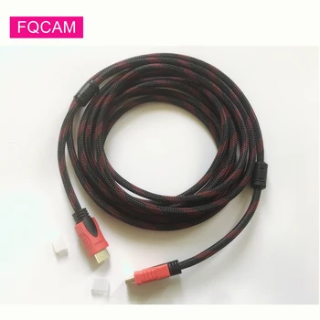 1.5/3/5/10/15/20M HDMI кабел Видео кабели HDMI към HDMI кабел позлатени 1.4 1080P 3D кабел за HDTV сплитер превключвател PS3/4