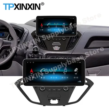 12.3 инчов автомобилен радио стерео приемник Android 10 за Ford Transit Tourneo 2017 2018 2019 2020 GPS екран автоматичен плейър IPS Head Unit