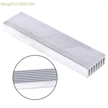 1Pc алуминиев радиатор 100 * 25 * 10 мм охлаждащ радиатор за висока мощност LED светлина хардуерни аксесоари