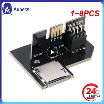 1~8PCS Bitfunx SD2SP2 SD карта адаптер натоварване SDL карта TF четец на карти за Gamecube NGC NTSC сериен порт 2