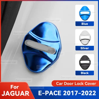 Auto Car Door Lock Protect Cover Emblems Case Декорация от неръждаема стомана за JAGUAR E-PACE 2017-2022 Аксесоари за защита