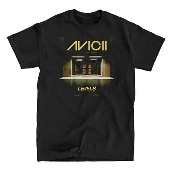 Avicii Levels - Черна тениска
