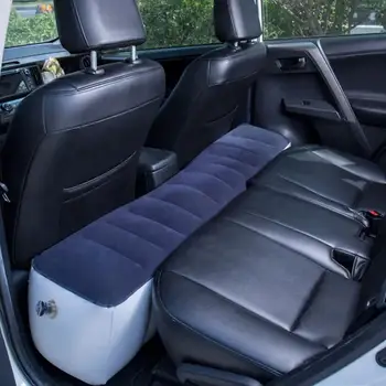 Car Back Seat Filler Матрак Надуваемо легло за пътуване Многофункционална универсална подложка за пътуване Самоуправляващи се къмпинг аксесоари