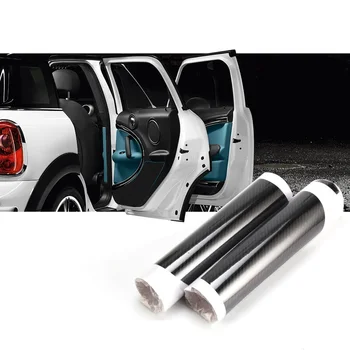 Carbon Fiber Car Inner Door Panel Protection Mat Anti Kick Pad стикер за Mini Cooper R55 R56 R57 R60 R61 F54 F55 F56 F60