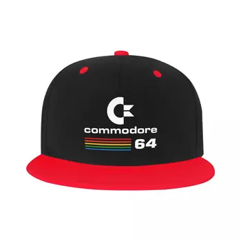 Cool Commodore 64 Хип-хоп бейзболна шапка за мъже Жени Персонализиран Snapback Унисекс C64 Амига компютър маниак маниак татко шапка пролет