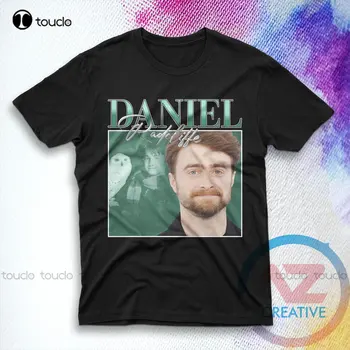 Daniel Radcliffe риза унисекс реколта тениска бели тениски за мъжки памук O-образно деколте улично облекло извънгабаритни Xs-5Xl отпечатани чай