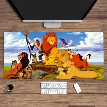 Disney The Lion King Mousepad Mouse Pad Desk Mat Cute Large Gaming Mousepad Gamer HD Print Mouse Mat Game Keyboard Pads