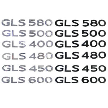 GLS400/450/480/500/580/600/680 Стикер за табелка на автомобила Заден стикер за Maybach Mercedes Benz W220 W221 W222 GLS клас