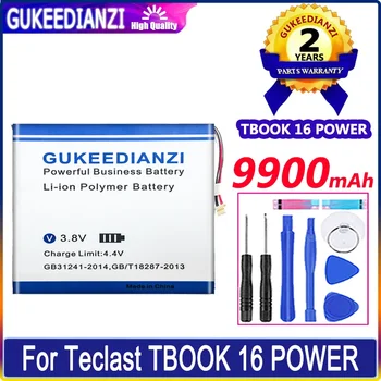 GUKEEDIANZI Батерия 9900mAh За Teclast TBOOK 16 Мощност TBOOK16 POWER таблетен компютър Bateria