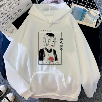Haikyuu качулки жени harajuku корейски стил пот y2k аниме дрехи женски harajuku пуловер