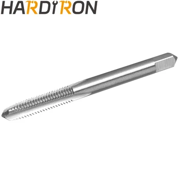Hardiron M1.6X0.35 Кран за резба на машината дясна ръка, HSS M1.6 x 0.35 Прави нагънати кранове