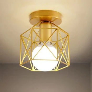 Mifuny тъкани висулка светлини Nordic LED злато минималистичен полилей балкон лампа декорация съблекалня персонализирани полилей