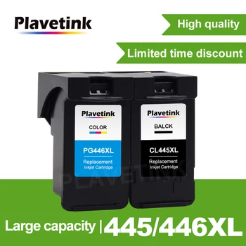 Plavetink PG 445 PG445 CL 446 XL Презаредена касета с мастило Замяна на Canon PG-445 CL-446 за принтер Canon PIXMA MX494 MG2440