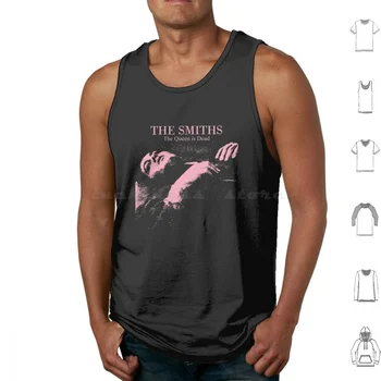 Queen Dead Tank Tops Vest Sleeveless The Queen Is Dead Morrissey Alternative Vintage Най-доброто от легендарната музика The Smiths