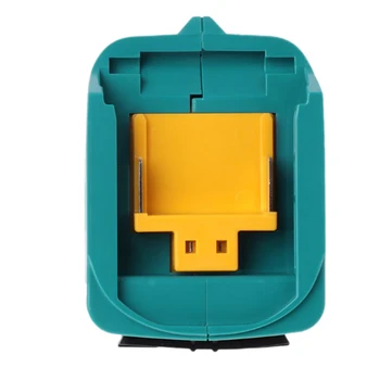 USB адаптер за захранване конвертор за Makita Adp05 Bl1815 Bl1830 Bl1840 Bl1850 1415 14.4-18V литиево-йонна батерия синя