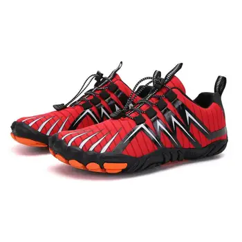 Zero Drop Sole Shoes Широки Toe Box Маратонки за открит къмпинг Фитнес обувки за раница Пътуване Риболов Алпинизъм