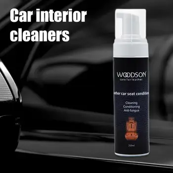 Автомобилен интериор Кожа Cleaner Агент пяна Cleaner Кожа Clean Wash Spray Автомобилен интериор Начало Почистваща пяна за кола