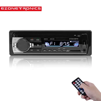 Автомобилно стерео радио 60Wx4 изход Bluetooth FM MP3 стерео радиоприемник Aux с USB SD и дистанционно управление L-JSD-520