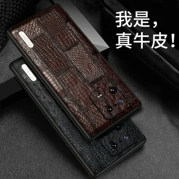 Горещи продажби Langsidi луксозна марка естествена кожа ретро снаждане телефонни калъфи за Xiaomi Mi 13 12 12s 11 Ultra Mi13 Pro калъф