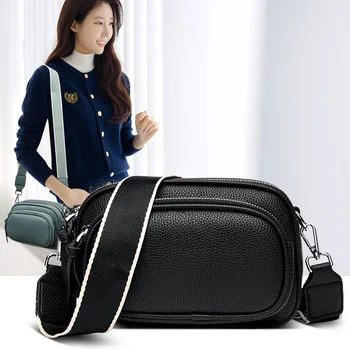 Естествена марка кожа Sac Луксозни чанти Дамски чанти Дизайнерски рамо Crossbody ръчни чанти за жени портмонета и чанти Нови