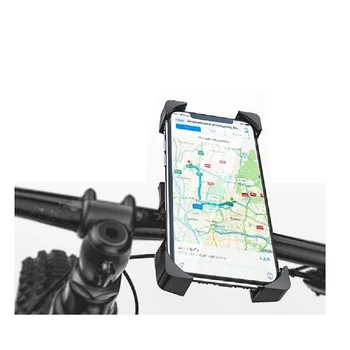 за T-Mobile Revvl 5G (2020) Поддръжка за велосипеди и мотоциклети Кормило Автоматично - Черно