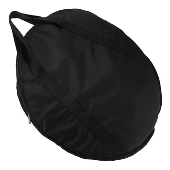 Куфар кръгла чанта за съхранение Цимбал контейнер за носене чанта торбичка памук пътуване