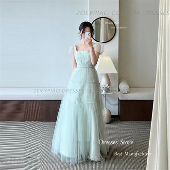 Модерна рокля за сватбено парти за гости Корея без презрамки вечерна рокля жена дълга плисирана парти рокля за жена 2024 по поръчка