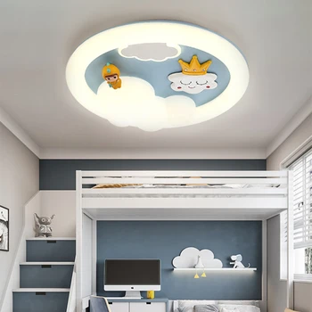 Модерни прости светодиодни лампи за таван на детска стая 2023 Нови момчета момичета принцеса спалня таван лампа Начало Вътрешни осветителни тела