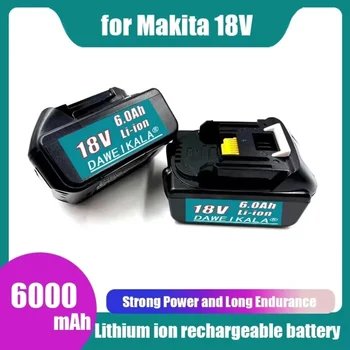 Най-новата акумулаторна батерия BL1860 18V 6000mAh литиево-йонна е подходяща за Makita 18v батерия BL1840 BL1850 BL1830 BL1860B