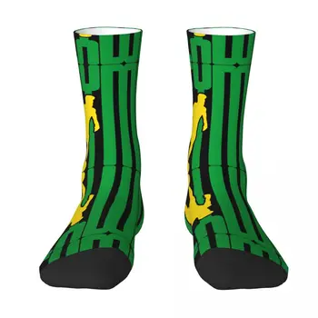 Неймар и младши Бразилия празнуват футболен нападател 8 Цветови контрастни чорапи Компресионни чорапи Хумор Новост