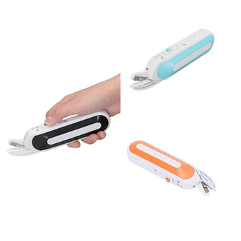 Нови акумулаторни електрически ножици, мини преносими ножици за рязане, ножици с батерии за шиене на килими