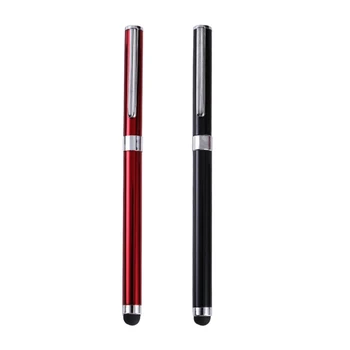 Практична писалка с гел мастило с чувствителен накрайник на стилус Черно пълнител 0.5mm фина точка