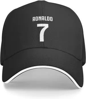 Роналдо #7 3D печат Snapback бейзболна шапка Casquette татко шапка подарък за мъже жени