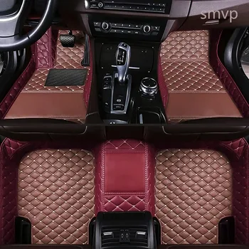 Стелки за кола за Jaguar XEL 2020 Килими Авто стайлинг Интериори Аксесоари Защита на автомобила Персонализиран водоустойчив декор Подложки за крака Килим