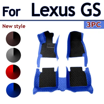 Стелки за кола за Lexus GS 2011 2010 2009 2008 Водоустойчив килим килими по поръчка авто аксесоари интериор част замяна продукт