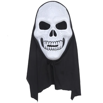 Хелоуин маска Страшен череп маска пълна глава маска череп маска за лице Хелоуин косплей реквизит Хелоуин косплей костюм Y1QD