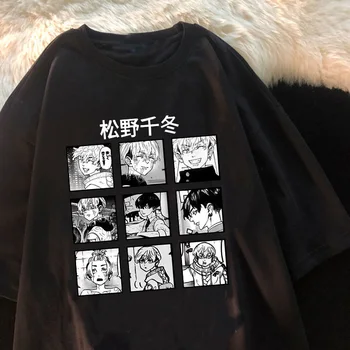 Японско аниме Tokyo Revengers T Shirt Men Kawaii Harajuku Manga Graphic Tees Anime T-shirt Unisex Summer Tops Tshirt Male 90s